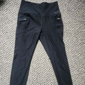 Eddie Bauer Medium Active Leggings Black